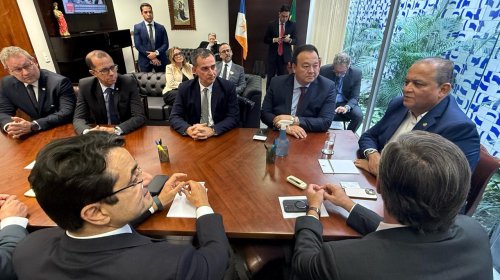 Vice-presidente do Senado Federal recebe Magistratura e Ministério Público